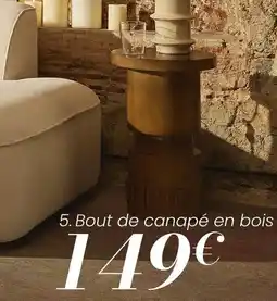Maisons du Monde Bout de canapé offre