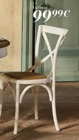 Maisons du Monde Chaise à dîner tradition offre