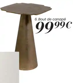 Maisons du Monde Bout de canapé offre