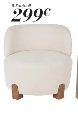 Maisons du Monde Fauteuil ubby offre