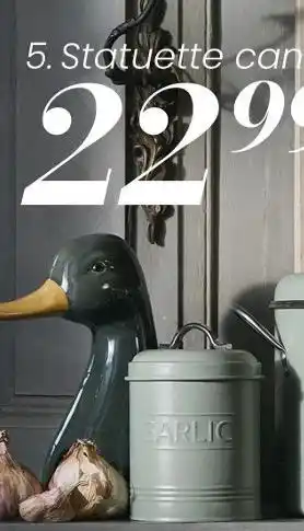 Statuette canard