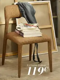 Maisons du Monde Chaise à dîner mila offre