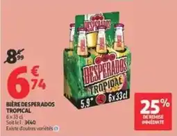 Auchan Supermarché Desperados - bière offre