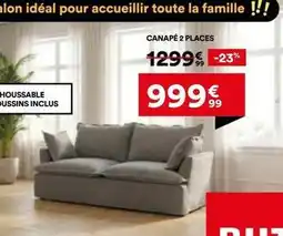BUT Canapé 2 places offre