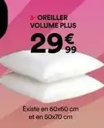 BUT Oreiller volume plus offre