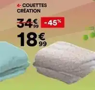 BUT Couettes création offre