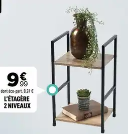 Centrakor L'etagère 2 niveaux offre