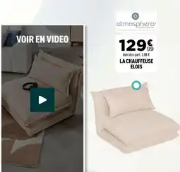 Centrakor La chauffeuse elois offre