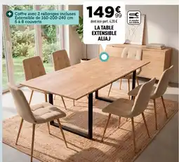 Centrakor Coffre avec 2 rallonges offre