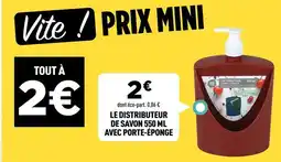 Centrakor Prix mini - le distributeure de savon offre