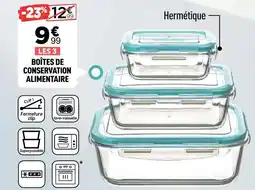 Centrakor Boîtes de conservation alimentaire offre