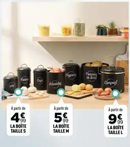 Centrakor La boite taille s offre