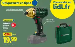 Lidl Parkside - visseuse à chocs sans fil offre