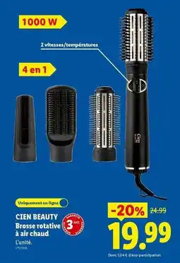 Lidl Cien - brosse rotative à air chaud offre