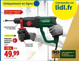 Lidl Parkside - perforateur burnieur offre