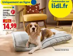 Lidl Coussin pet-hiver premium offre
