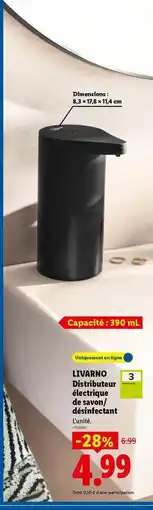Lidl Livarno - detergent offre