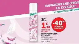 Hyper U Batiste - shampooing sec offre