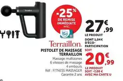 Hyper U Terraillon - pistolet de massage offre
