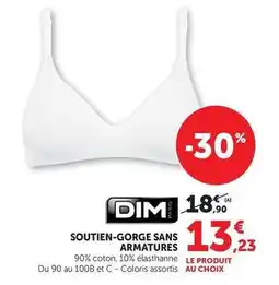 Hyper U Dim - soutien-gorge sans armatures offre