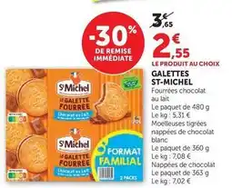 Super U St michel - galettes offre