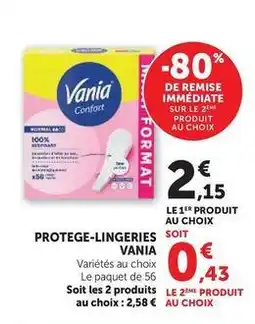 Super U Vania - protege-lingeries offre