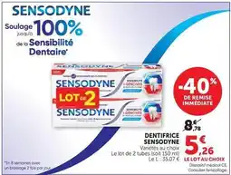 Super U Sensodyne - dentifrice offre