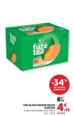 Super U Fuzetea - the glace saveur peche offre