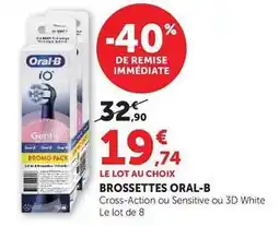 Super U Oral-b - brossettes offre