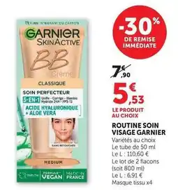 U Express Garnier - routine soin visage offre