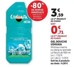 U Express Ushuaia - gel douche offre