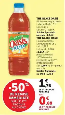 U Express Oasis - the glace offre