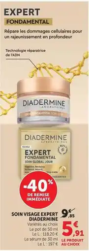 U Express Diadermine - soin visage expert offre