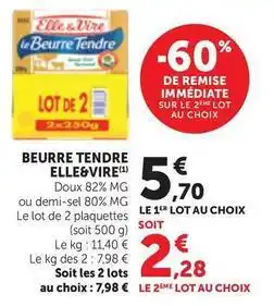 Bi1 Elle & vire - beurre tendre offre