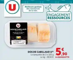 U Express U - dos de cabillaud offre