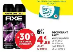 U Express Axe - deodorant offre