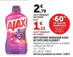 Bi1 Ajax - nettoyant menager offre