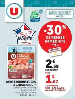 Bi1 U - gros lardons fumes a l'ancienne offre