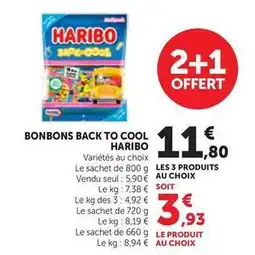 Bi1 Haribo - bonbons back to cool offre