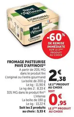 Bi1 Fini - fromage pasteurise offre