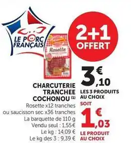 Bi1 Cochonou - charcuterie tranchee offre