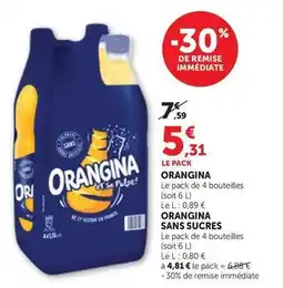 Bi1 Orangina offre