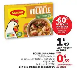 Bi1 Maggi - bouillon offre