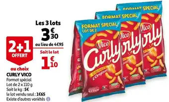 Auchan Vico curly offre