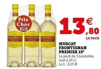 Super U Frontignan premier muscat 15° offre