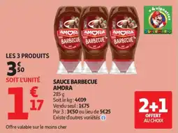 Auchan AMORA Sauce barbecue offre
