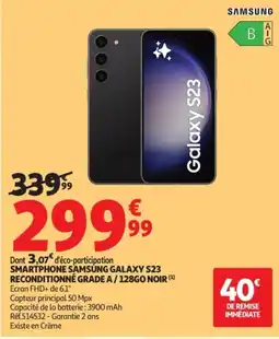 Auchan SAMSUNG SMARTPHONE GALAXY S23 offre