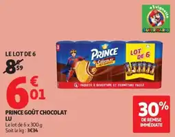 Auchan PRINCE GOÛT CHOCOLAT offre