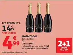 Auchan PROSECCO DOC offre