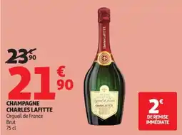 Auchan Charles LAFITTE Champagne offre
